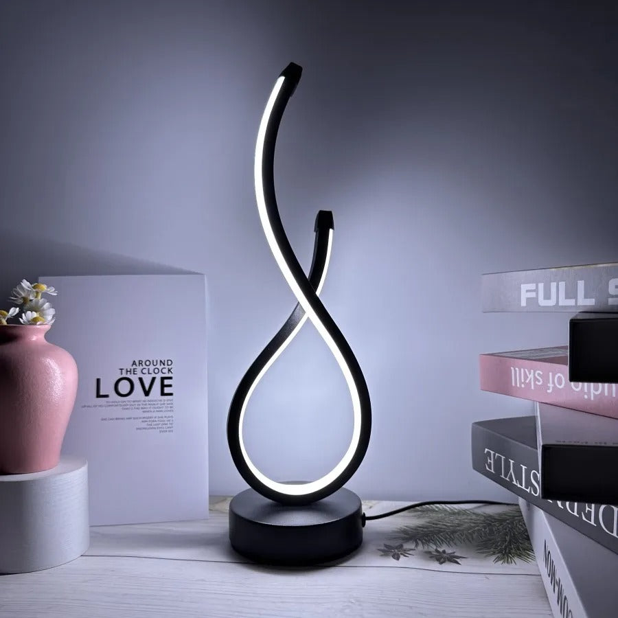 LED Creative Table Lamp - Nightlight & Decorative Light for Bedroom, Café, and Restaurant