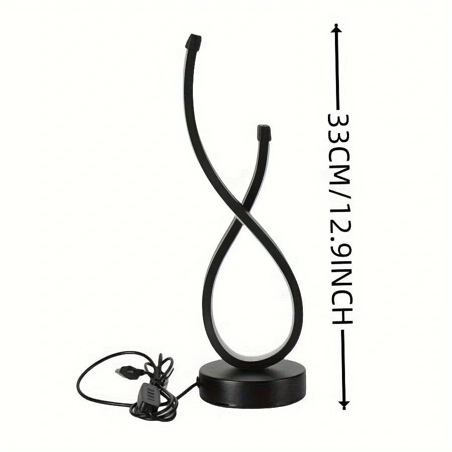 LED Creative Table Lamp - Nightlight & Decorative Light for Bedroom, Café, and Restaurant