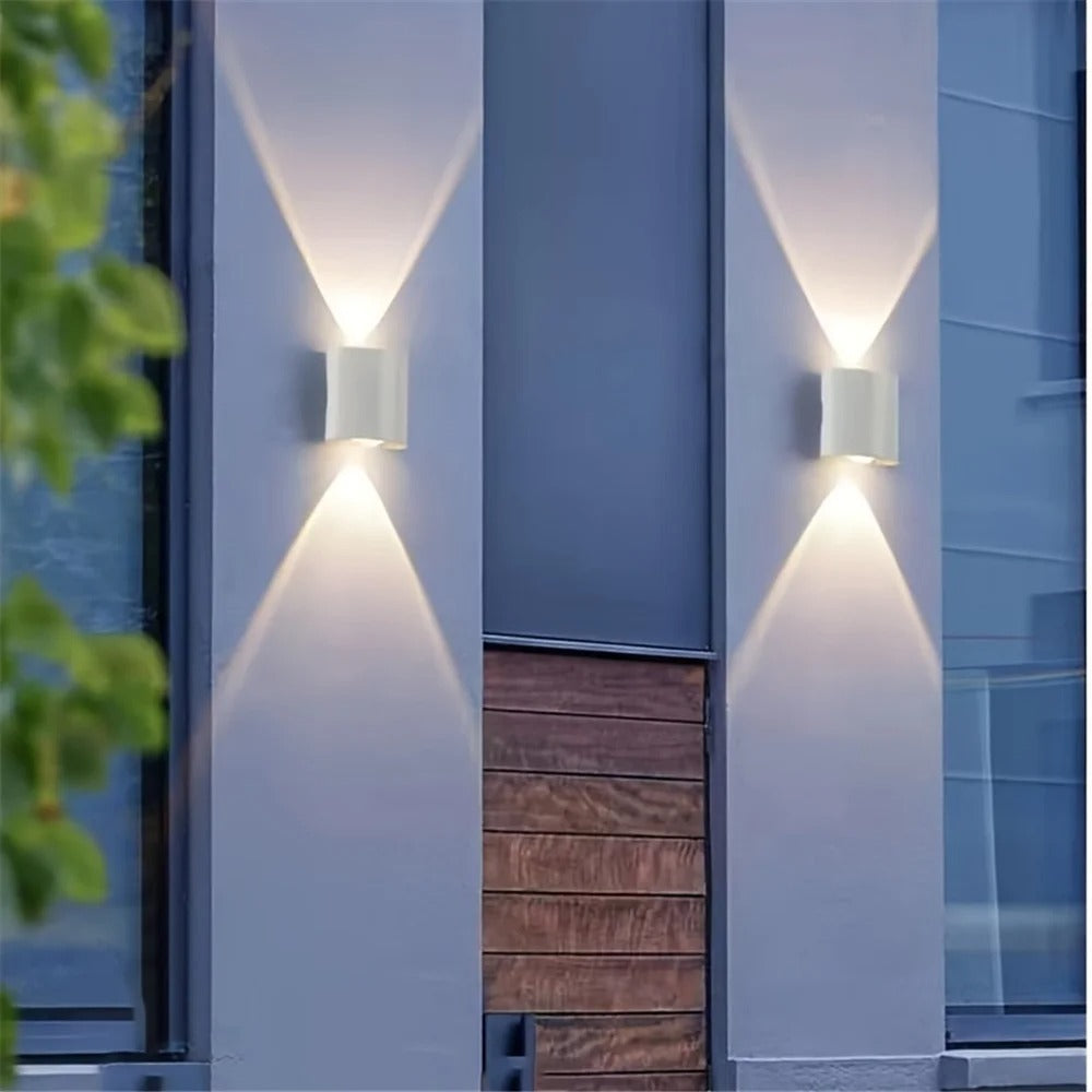 Minimalist LED Wall Lamp - 2W/4W Waterproof Light for Bedroom & Bedside (AC85-265V)