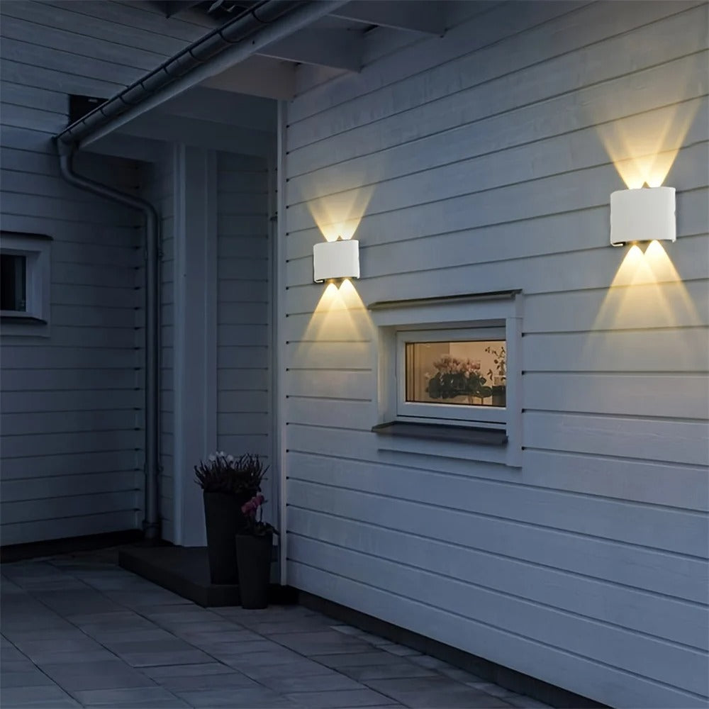 Minimalist LED Wall Lamp - 2W/4W Waterproof Light for Bedroom & Bedside (AC85-265V)