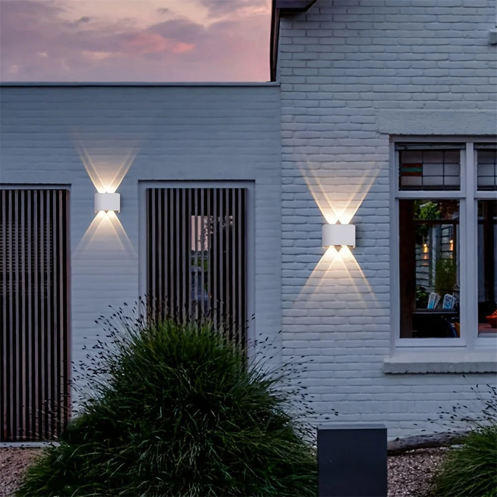 Minimalist LED Wall Lamp - 2W/4W Waterproof Light for Bedroom & Bedside (AC85-265V)