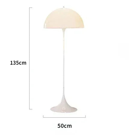 Modern Minimalist LED Mushroom Table Lamp - Bedside & Desk Light for Home Decor