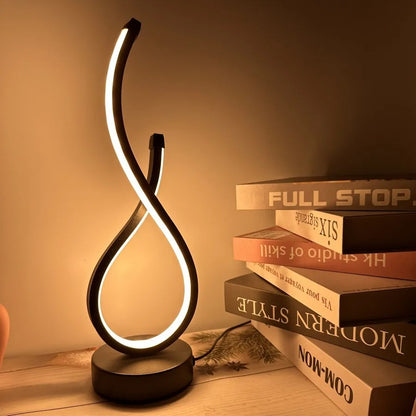 LED Creative Table Lamp - Nightlight & Decorative Light for Bedroom, Café, and Restaurant