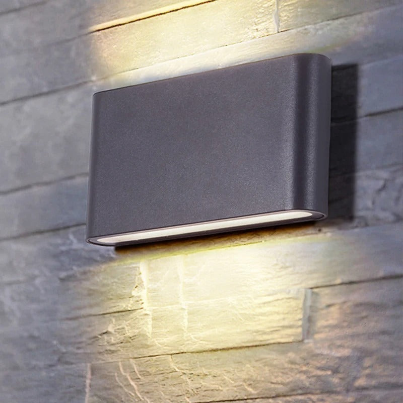 LED Outdoor Wall Lamp - 6W/12W/20W, Waterproof Aluminum Sconce for Indoor & Outdoor