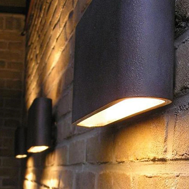 LED Outdoor Wall Lamp - 6W/12W/20W, Waterproof Aluminum Sconce for Indoor & Outdoor