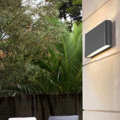 LED Outdoor Wall Lamp - 6W/12W/20W, Waterproof Aluminum Sconce for Indoor & Outdoor