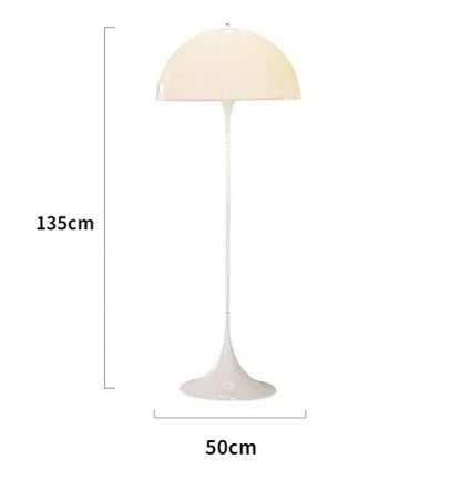 Modern Minimalist LED Mushroom Table Lamp - Bedside & Desk Light for Home Decor