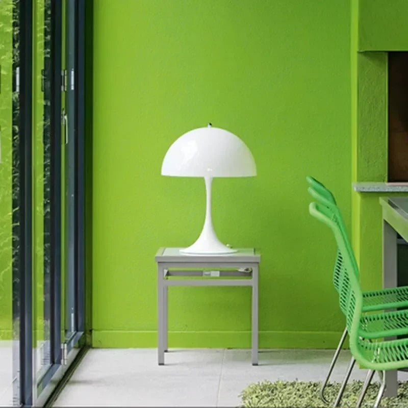 Modern Minimalist LED Mushroom Table Lamp - Bedside & Desk Light for Home Decor