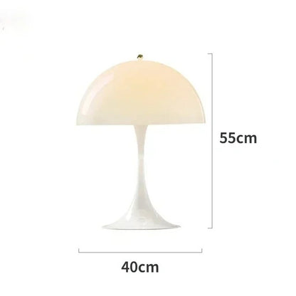 Modern Minimalist LED Mushroom Table Lamp - Bedside & Desk Light for Home Decor