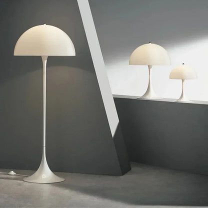 Modern Minimalist LED Mushroom Table Lamp - Bedside & Desk Light for Home Decor