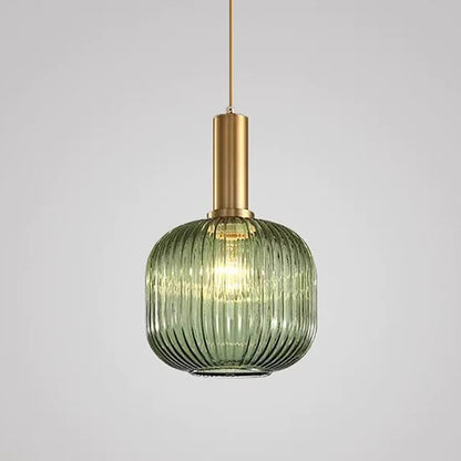 Nordic Minimalist Glass LED Pendant Lamp - Japanese Style for Dining Room, Kitchen, Bedside & Home Decor