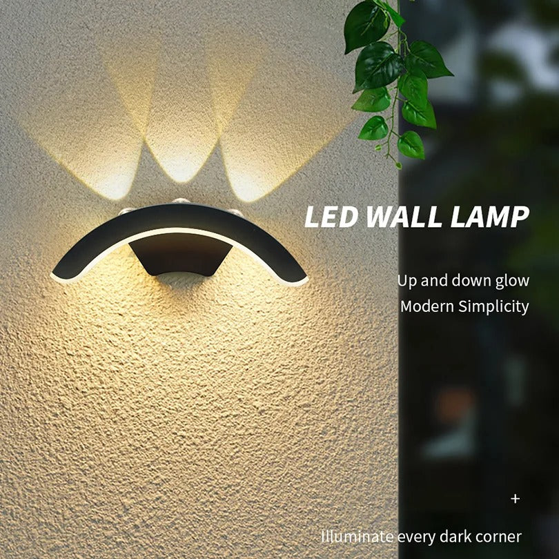 Waterproof Outdoor LED Wall Light 10W – Modern Exterior Wall Lamp for Street, Porch & Garden