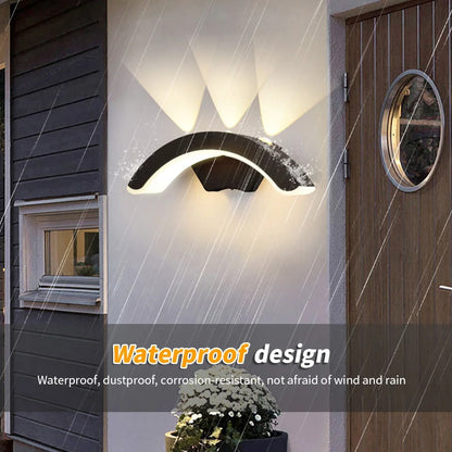 Waterproof Outdoor LED Wall Light 10W – Modern Exterior Wall Lamp for Street, Porch & Garden