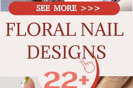 Best 22+ floral nail designs you must try this year