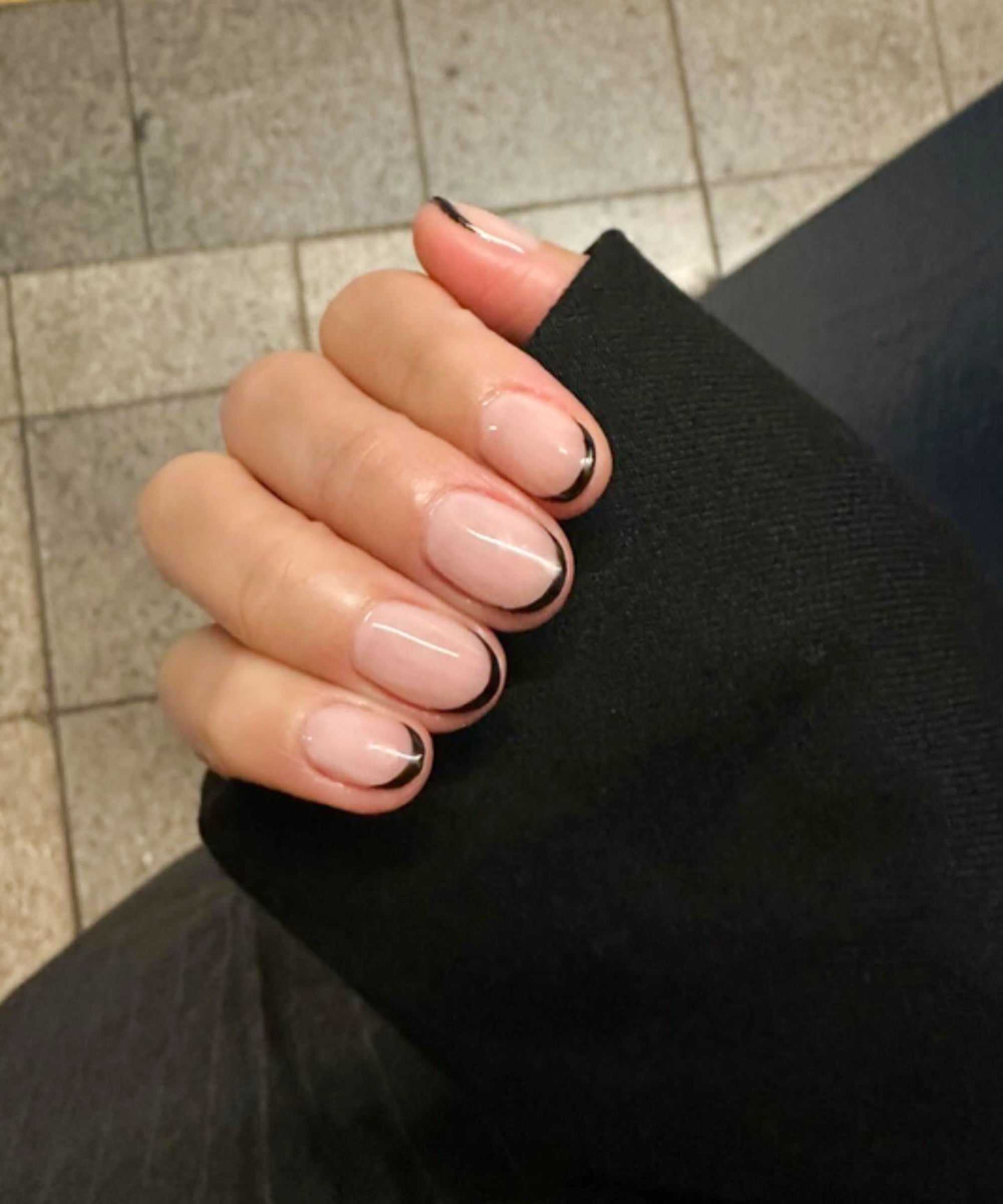 short french nails