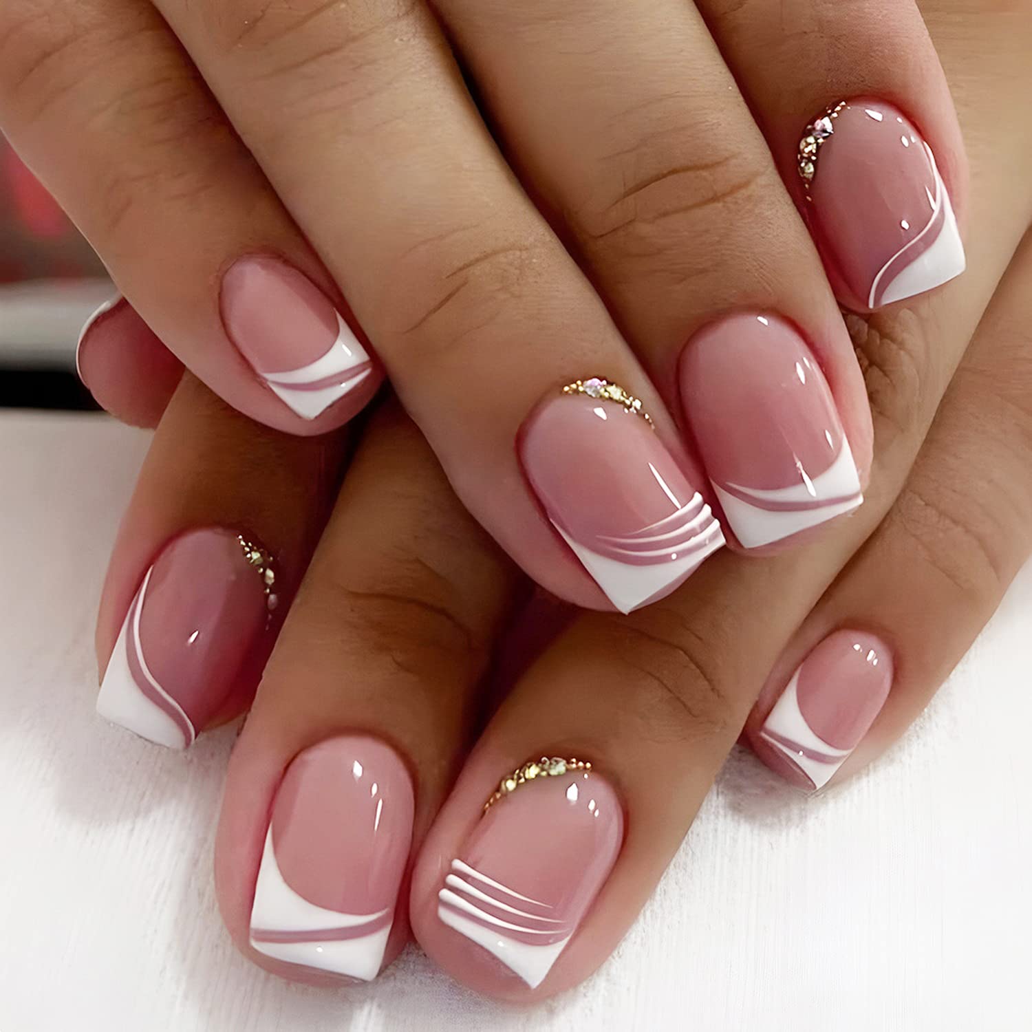 short french nails