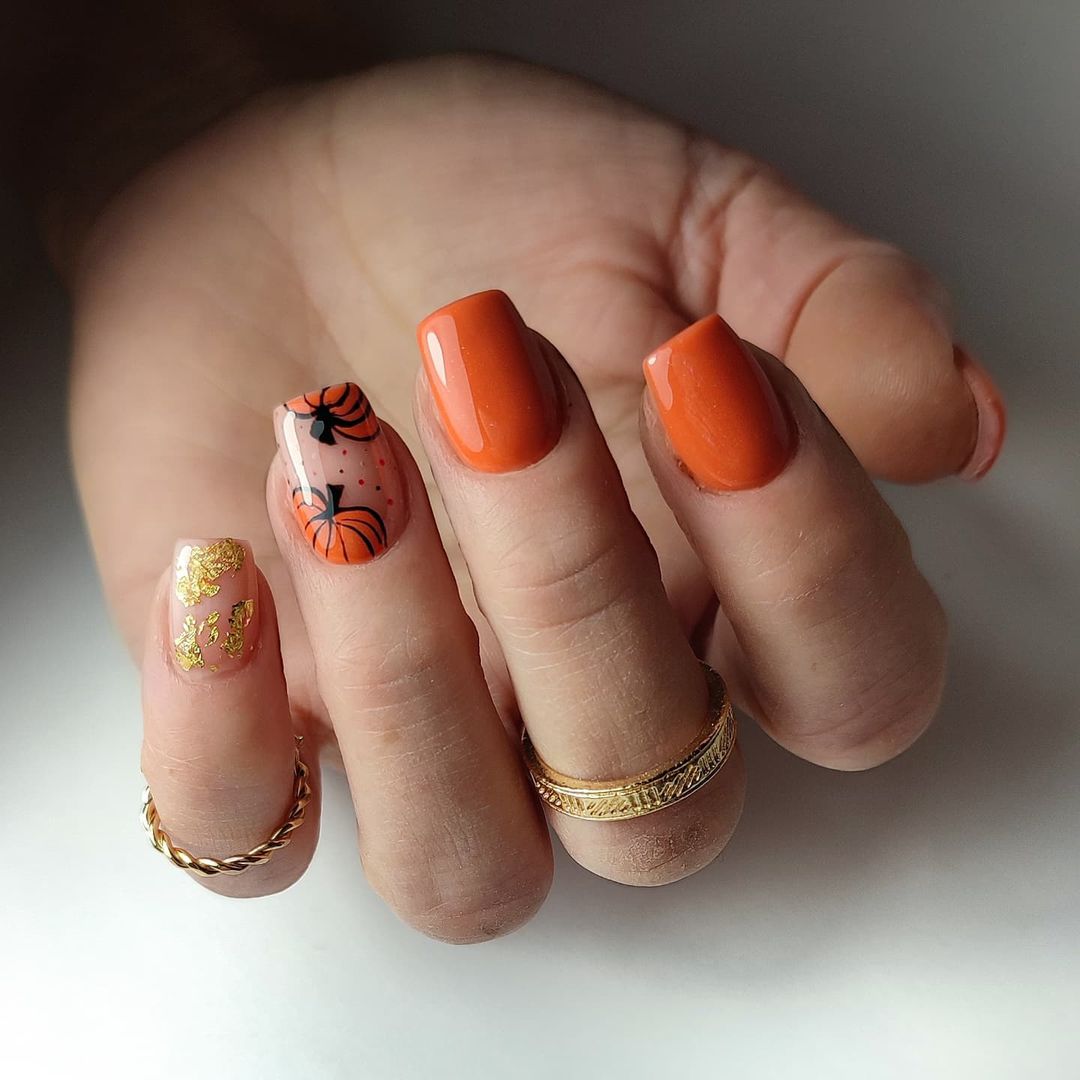 Best Fall Pumpkin Nails 2024 22 Ideas: Top Trends and Designs for the Season