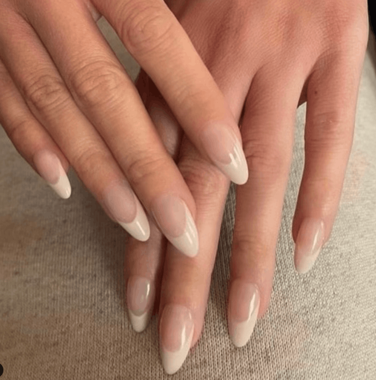 simple nails designs almond shape